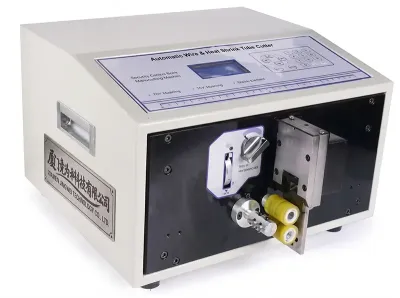 ワイヤー・熱収縮チューブ自動切断機 最大直径25mm WPM-09A
