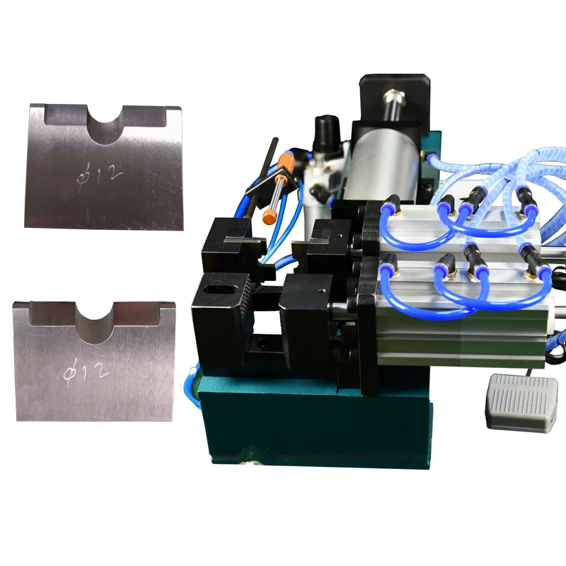 自動ワイヤー切断およびストリッピングマシン用の空気圧ワイヤーストリッピングブレード、空気圧ピーリングマシンナイフ