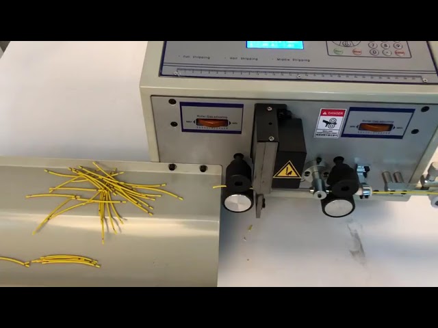 高性能4-5mm²対応！自動電線被覆剥離機 | コンピュータケーブル皮むき機