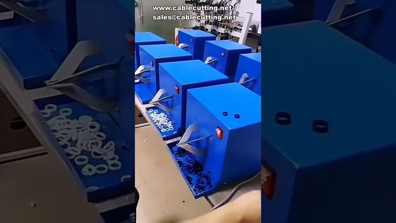 自動Oリング拡張機｜ワイヤ結束・ゴムリングシールに最適な高速組立マシン