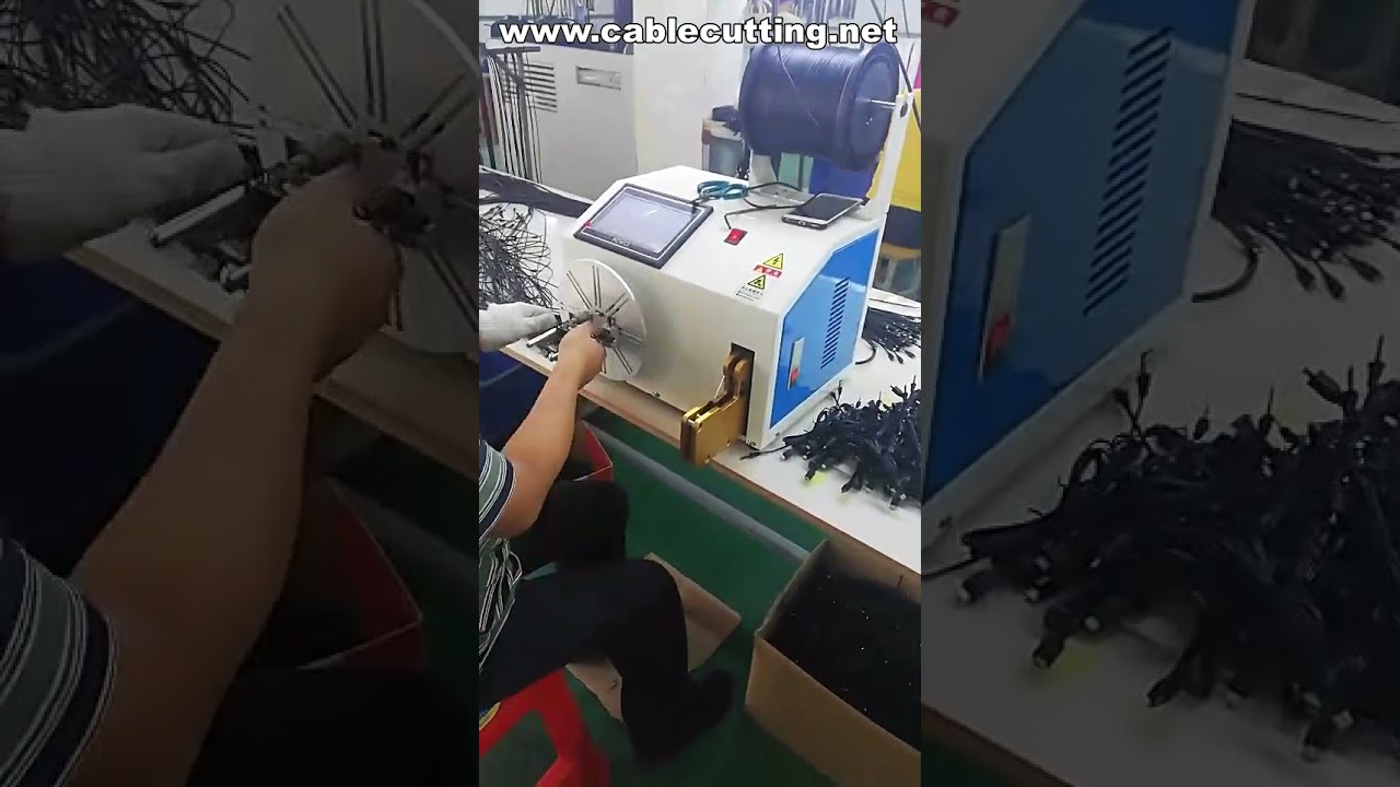 USB Cable Tie Winding Machine | Sheathed Cable Binding & Wrapping Equipment