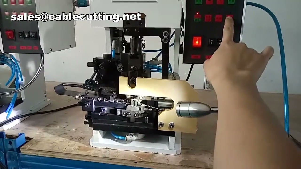 【高効率】ワイヤー剥離・圧着・シーリング一体機｜自動化ライン対応