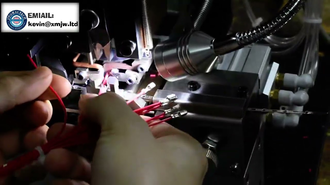 人気のワイヤーストリップ＆圧着機｜JST・MX・VH-3.96各種端子対応 自動圧着機