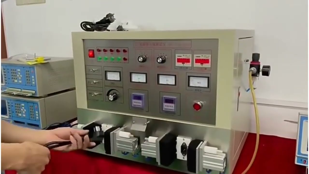 短絡・断線・位置ずれ検出テスター | 電源ケーブル試験機