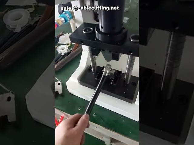 空気圧圧着機｜Cooper端子圧着機で生産性向上！自動ワイヤー加工