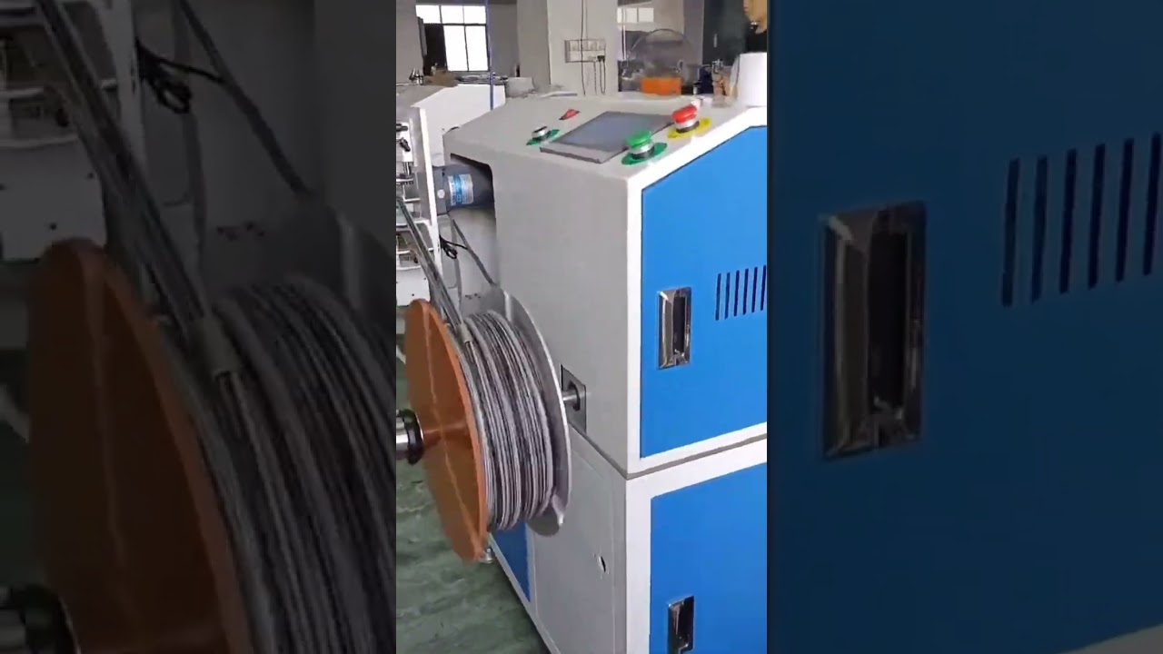 自動計数・仕分け・切断・巻き取り・コイリングマシン | 1〜16mm対応、15kg容量のワイヤー加工自動化装置