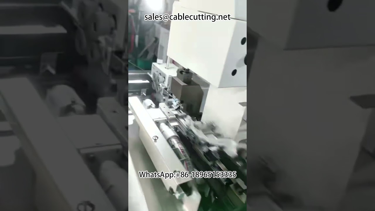自動バルクグレイン端子圧着機｜ダブルヘッド管状端子高速圧着機