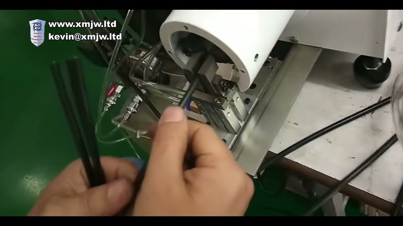 全自動電線切断・圧着・被膜剥き・撚り加工機 | オールインワン電線処理機