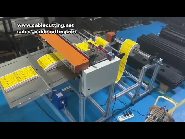 自動PVCフィルム切断機｜業務用高速カットで包装効率アップ