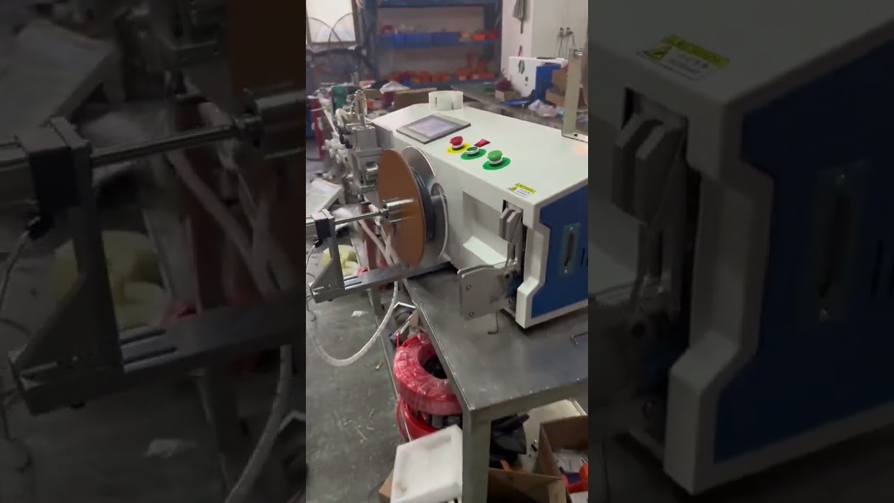 Tabletop Metering Wire Winding & Tying Machine for Power Cords