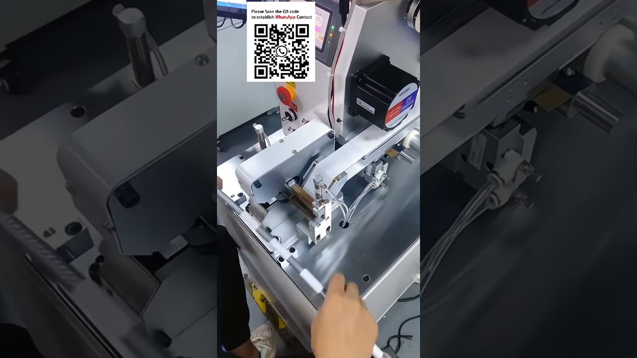 自動ワイヤーハーネス用ラベルプリンター＆貼付機 #ラベリング自動化