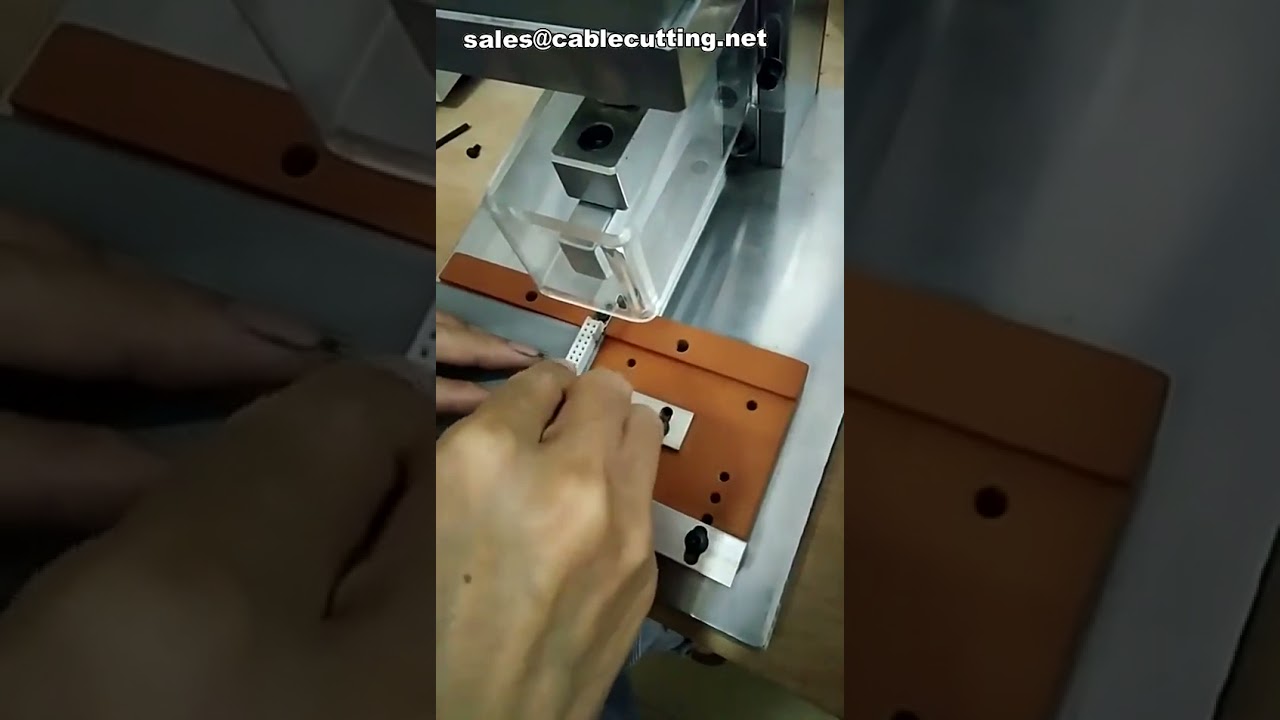 高精度IDCケーブル圧着機 | リボンケーブル圧着・ヘッド圧着機