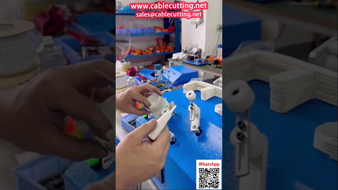 Data Cable Coiling Machine for Paper Card Packaging