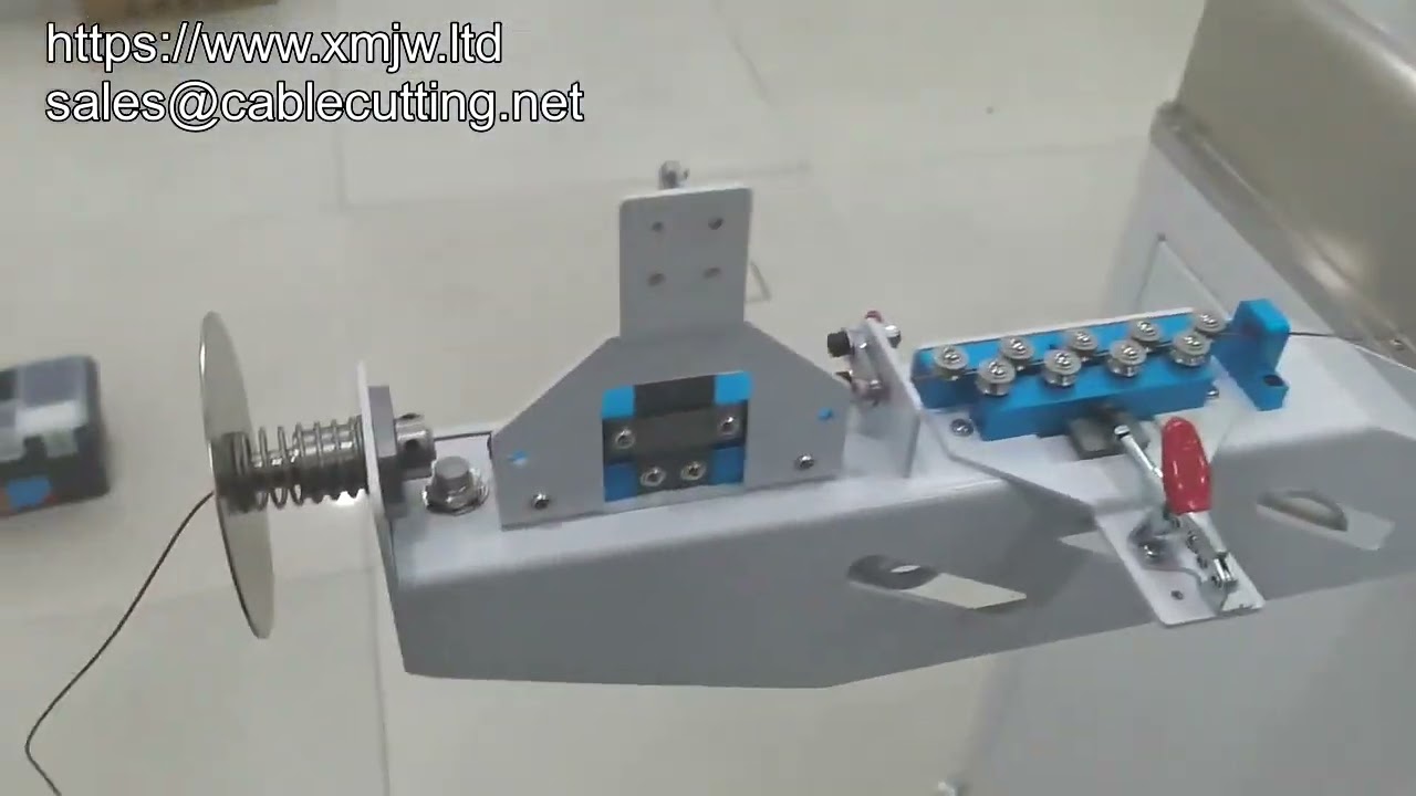 全自動サーボモーター双頭端子圧着機｜ワイヤー切断・皮むき加工機