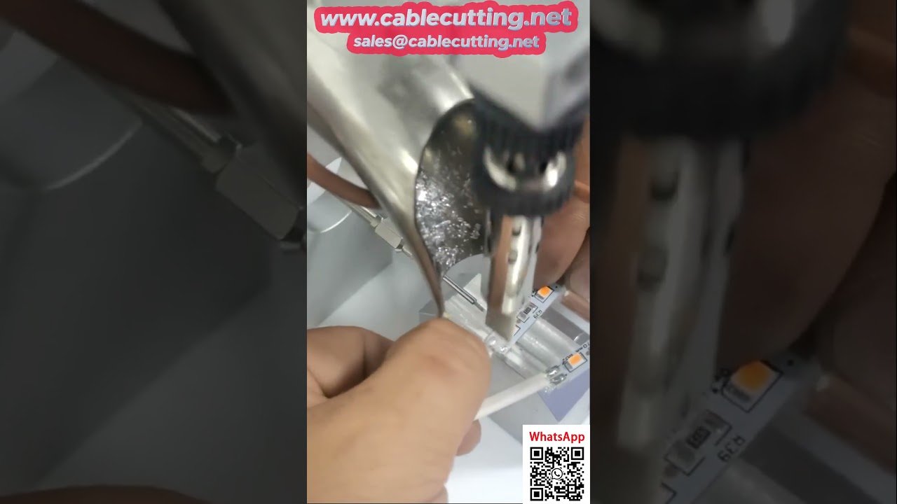 自動LEDストリップはんだ付け機 | 高精度・高速生産ライン対応