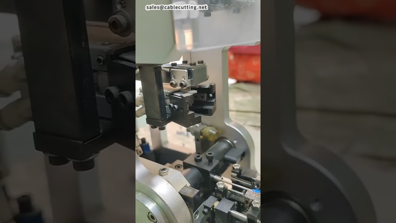 ワイヤー用完全自動防水シール挿入機 | 工場自動化機器 #factory #machine