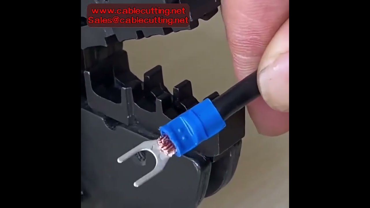 AM-10 Pneumatic Tubular Pre-Insulated Terminal Crimper for Wire & Cable Connectors