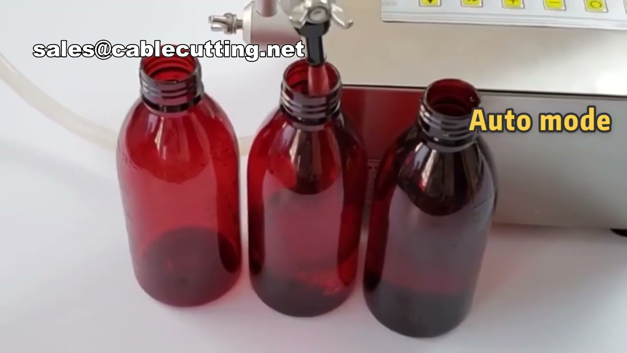 飲料・食品工場向け簡易液体充填機 | 小型液体充填機