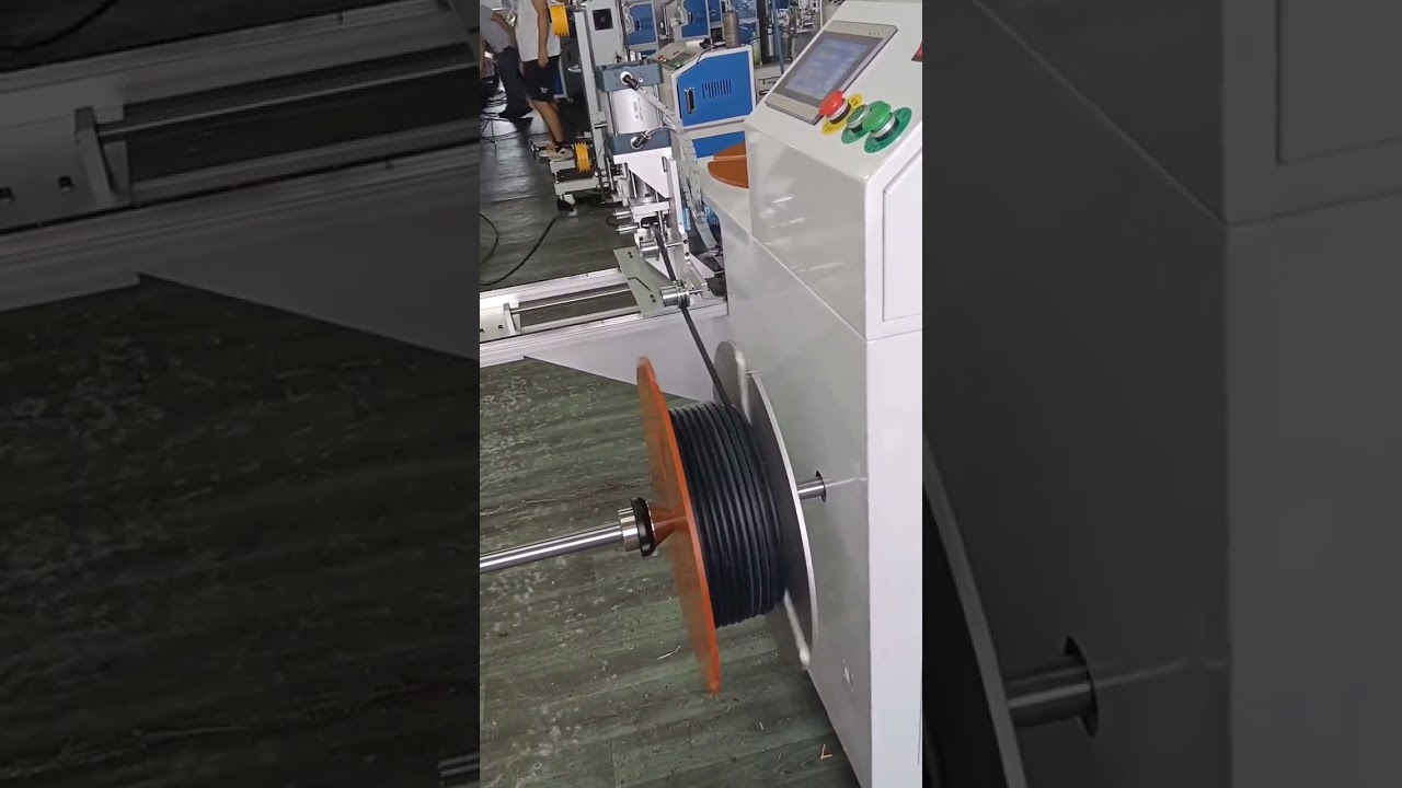 50kg以上の大型コイル対応！自動計数・選別・切断・巻き取り機 1～25mm #機械
