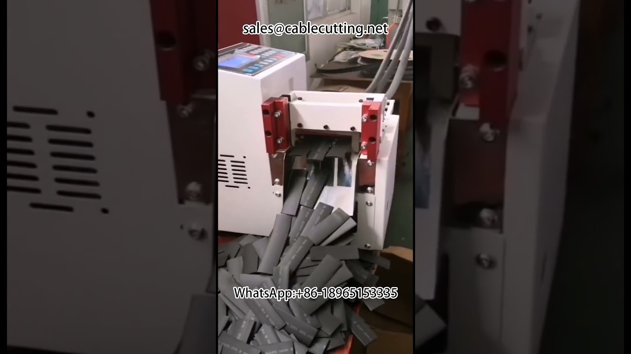 ワイヤーハーネス加工自動化装置｜被覆除去機・熱収縮チューブ切断機