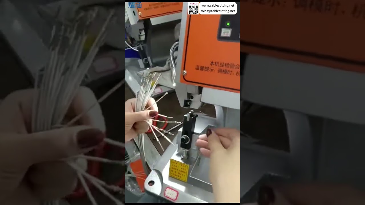 超静音銅帯圧着機の自動生産工場ツール操作方法
