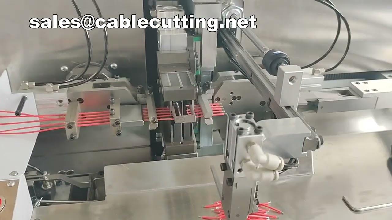 Dual-Head Dip Tinning Machine for Silicone Wire