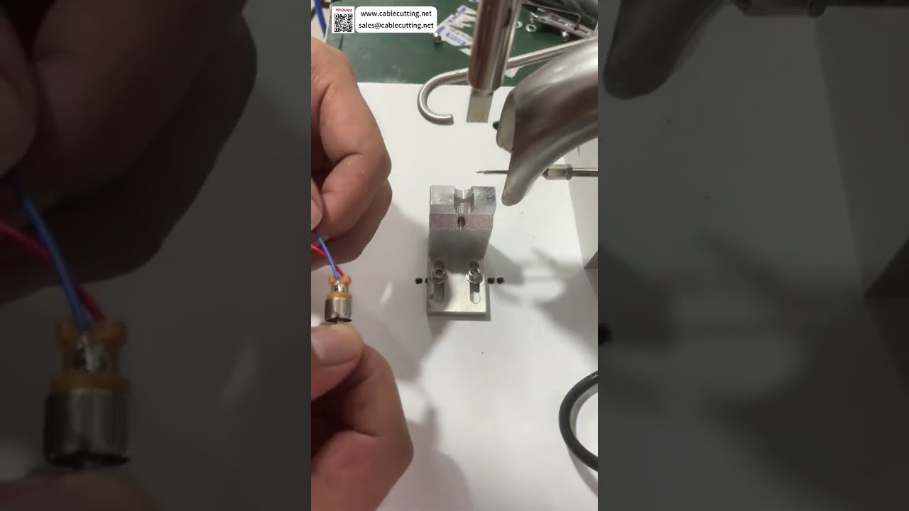 オーディオコネクタはんだ付け機 プロ向け高品質信頼性の高い溶接機器