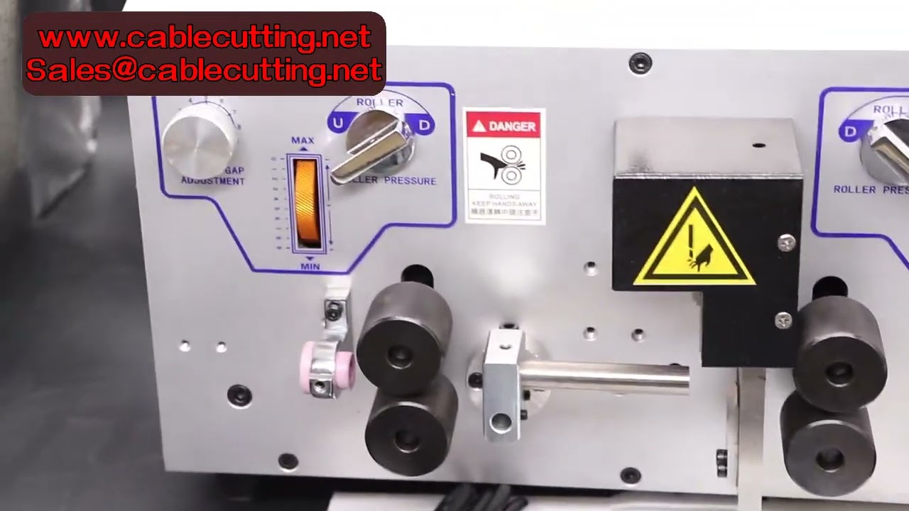 0.2 to 25mm² Automatic Adjustable Wire Stripping Peeling Cutting Machine Cable Cutter Stripper 220V