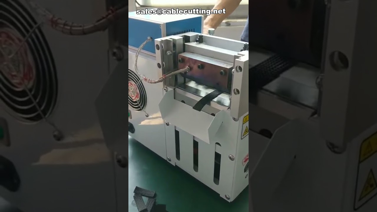PVC Hose Pipe Cutting Machine, Nylon Tape Belt Cutter, Teflon Tube Hot Cutting Machine