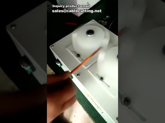 Shield Wire Brushing Tool, Data Cable Braid Combing Machine, Data Cable Braid Brushing Machine