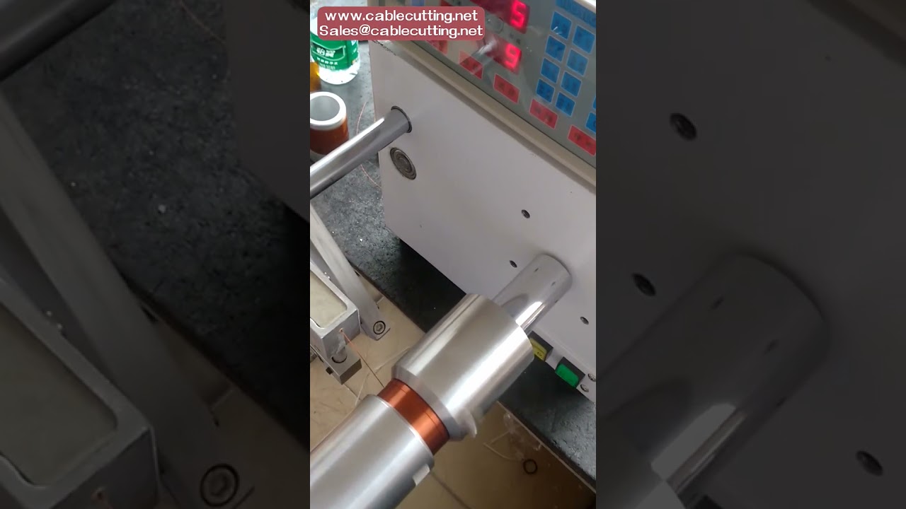 LY860 自己融着線対応 ペーパーチューブコイル用ボイスコイル巻線機 | 110V/220V対応 スピーカーコイル製造