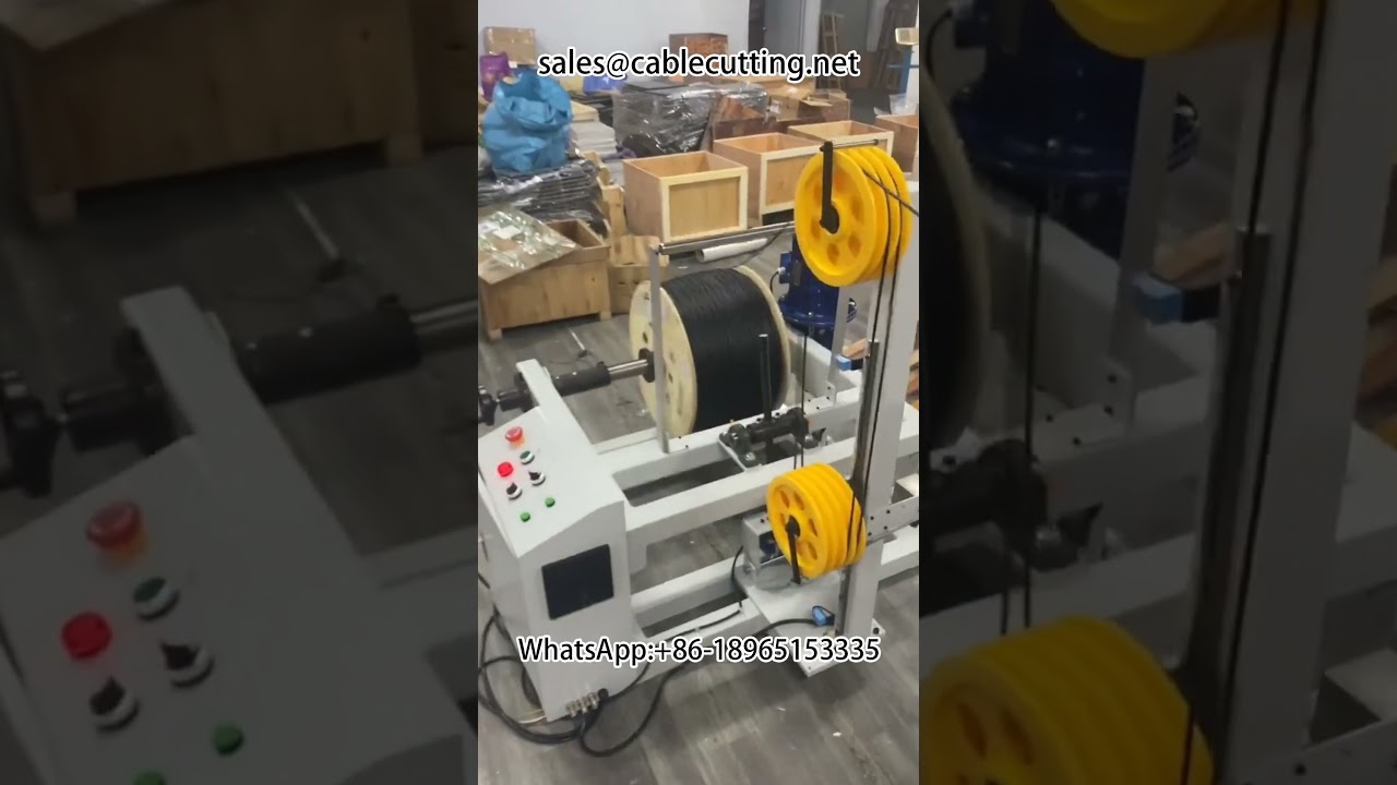 Automatic Meter Counting, Sorting, Cutting, Winding, and Rewinding Machine | Wire Winding Machine