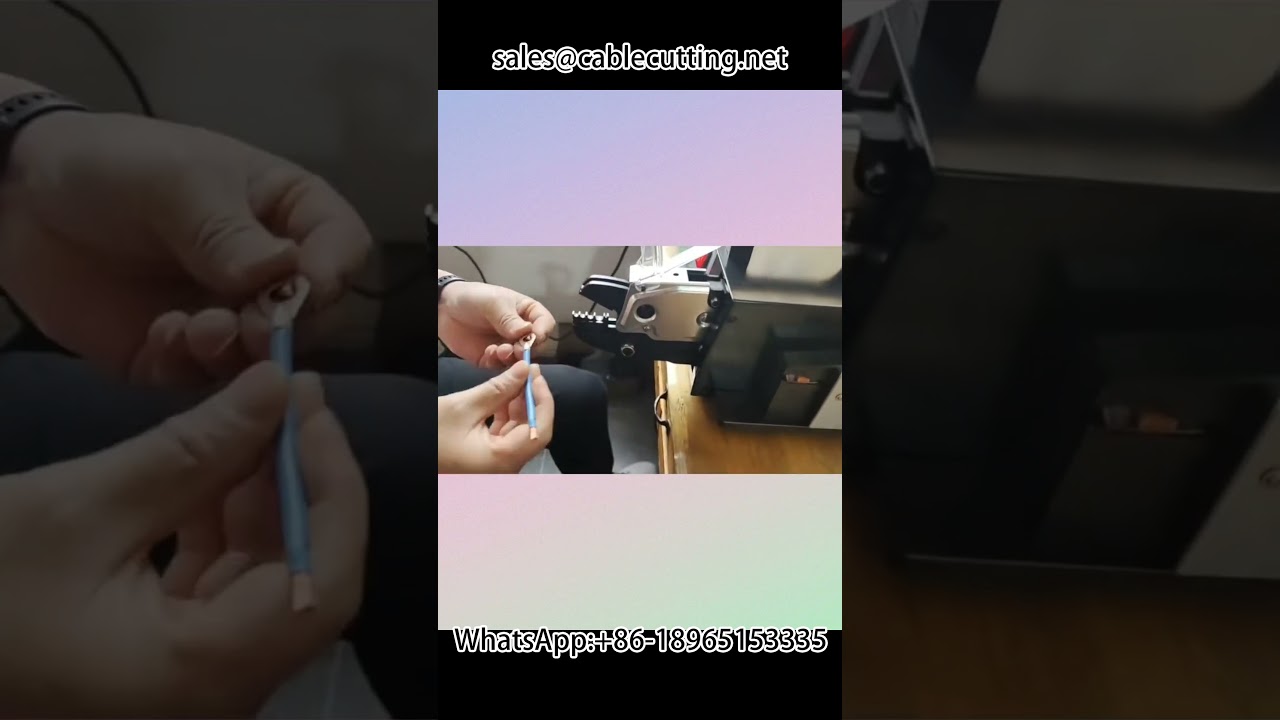 Pure Electric Terminal Crimping Machine with 7 Random Mould Pairs