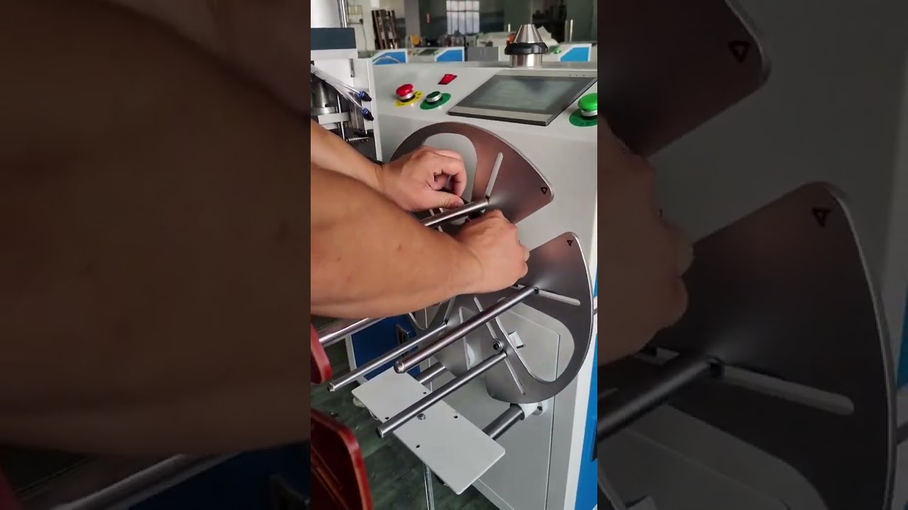 190型 効率的な大→小ロール巻き戻し機 – 精密計量ときれいな巻き取り