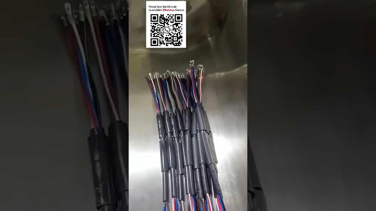 Automatic Multi-Core Jacketed Cable Double-End Crimping Machine with Housing Insertion