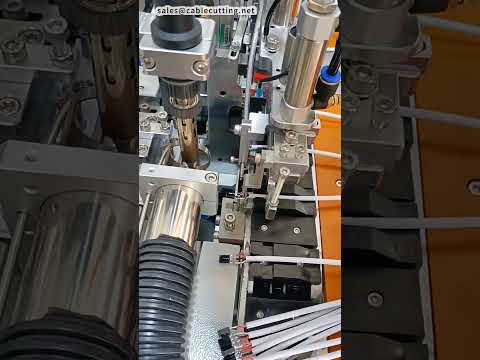 信号受信ワイヤー自動はんだ付け機（振動フィーダー搭載） #工場自動化 #機械
