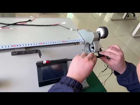 複数の電線を一度に絶縁テープで結束！自動テープ巻き機の実演
