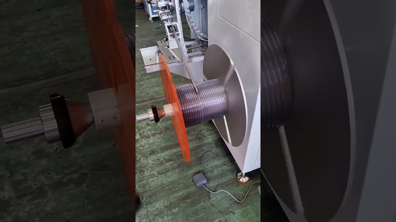 高負荷50kg対応！メーターリングチューブコイラー | 整列巻き取り・サイズカスタマイズ可能