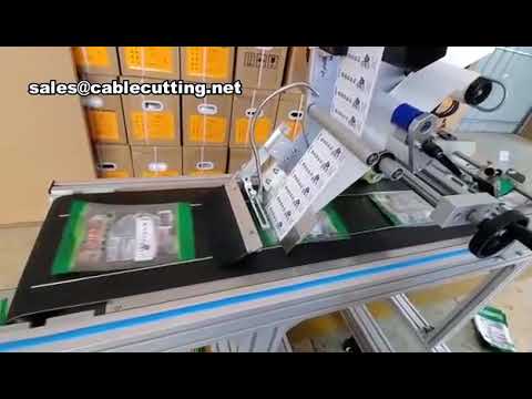 Round Bottle Sticking Labeling Machine with Cold Glue System