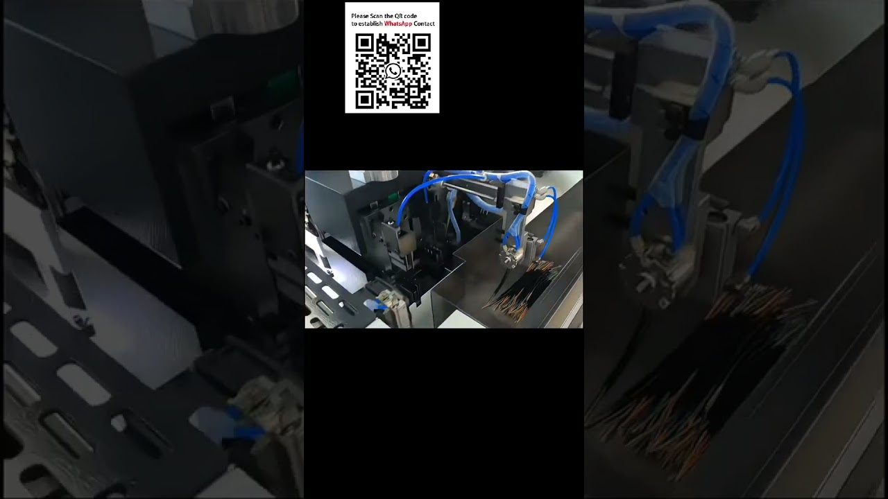 【高品質】自動ジャケット付きケーブル圧着・錫引機 | オプション圧力監視搭載
