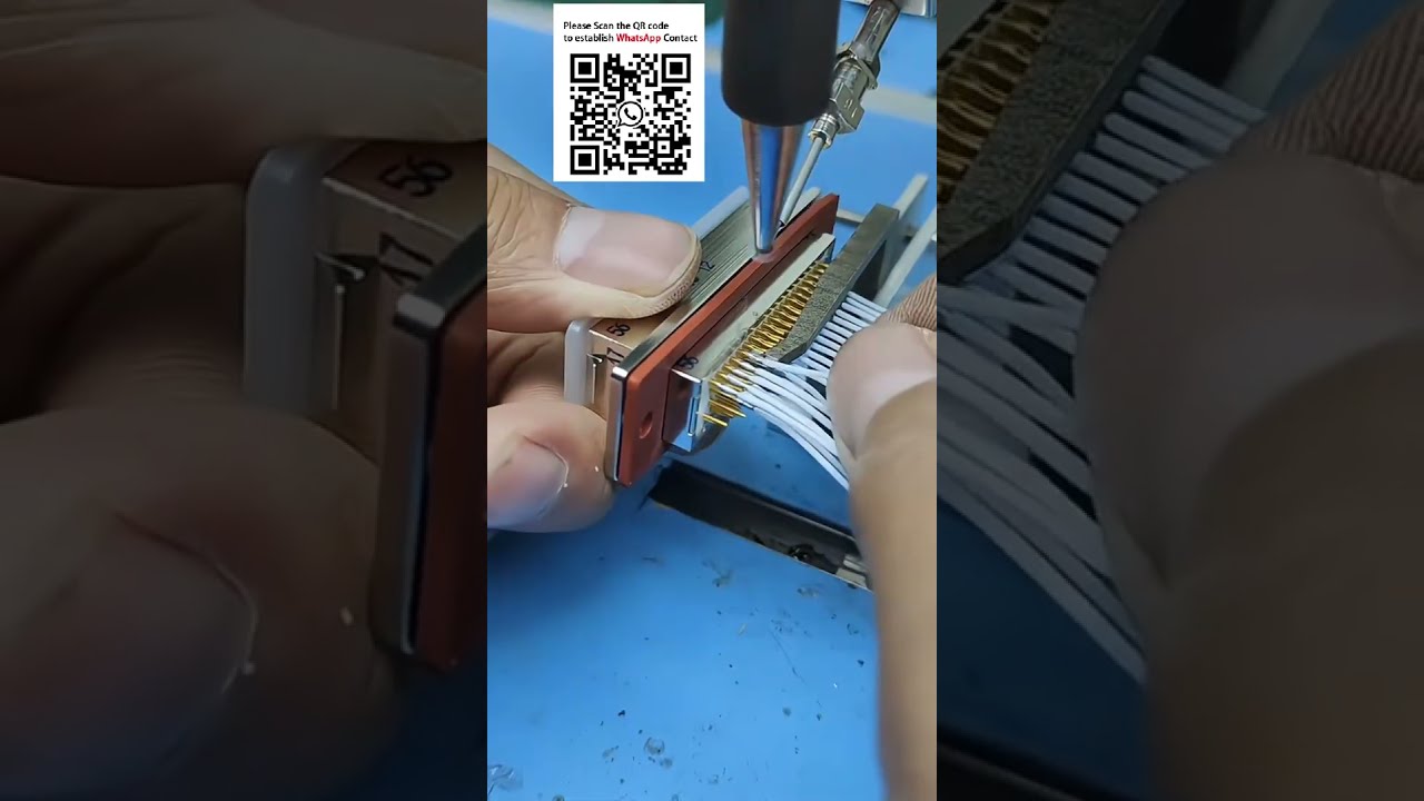 Semi-Automatic Soldering Machine for DB Connectors and Wire Harnesses