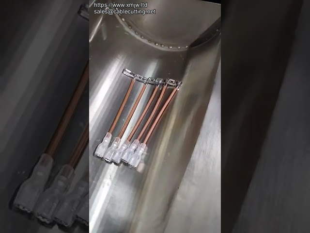 自動圧着＆端子スリーブ挿入機｜高速ワイヤーハーネス組立を実現