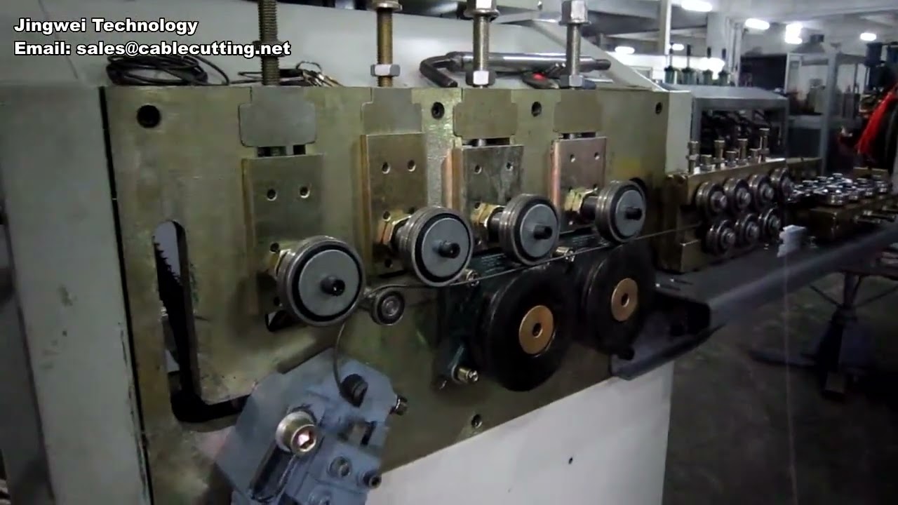 Flatten Wire Machine for Steel, Iron, and Hardware Wire Forming Equipment