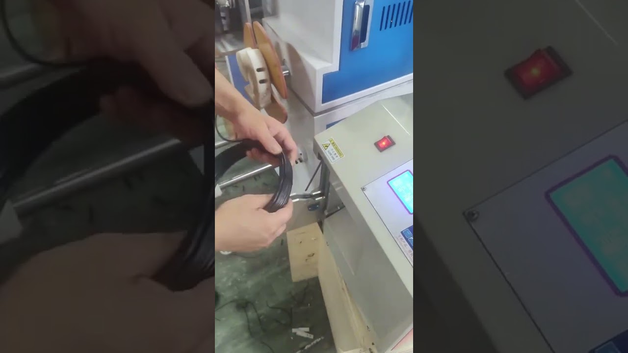 計測・皮むき・巻取りを1台に統合！工程削減を実現する自動機 #工場 #機械