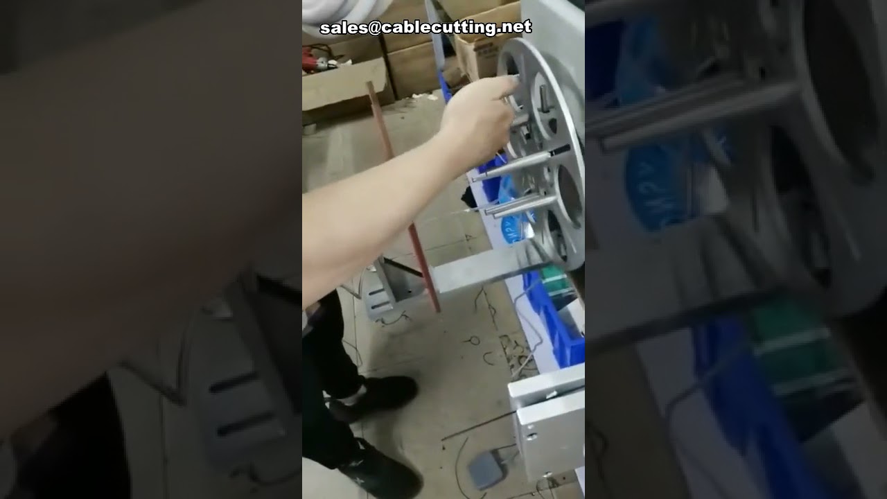 大型ケーブル巻取り結束機 | メーターコイリング自動巻取り機