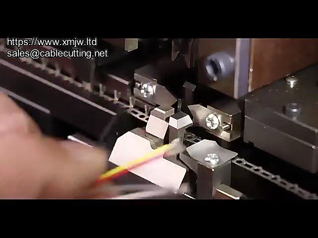 高効率！自動電線切断・剥離・端子圧着機 | 工場自動化を強化