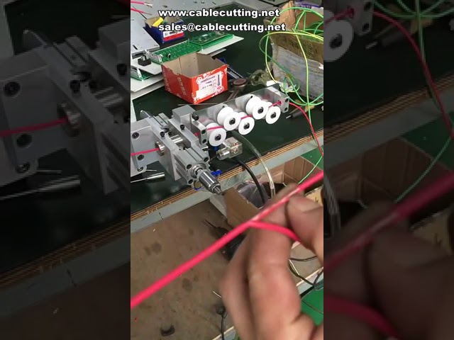 10平方電線剥離機｜多機能ハイパワー二線・四線ツイスト加工対応