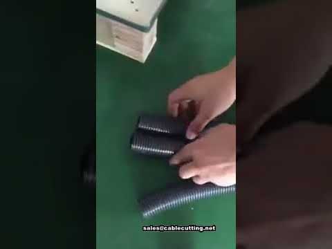 Professional Low Price YH-B-01 Thick Tubes Split Corrugated Tubing Pipe Cutting Machine